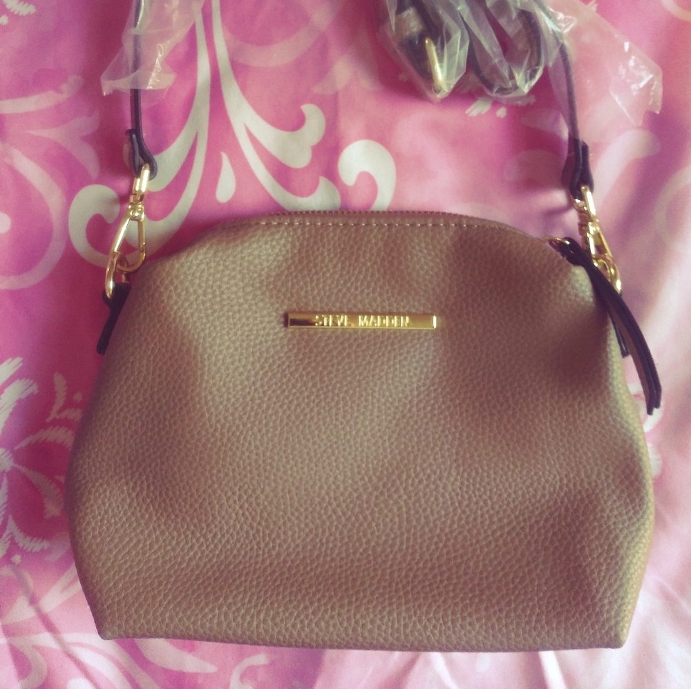 Steve Madden Tan Crossbody Bag